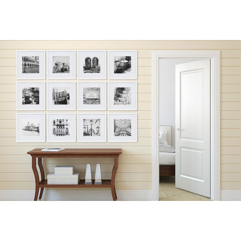 Shop for the Gallery Perfect™ 12Piece Frame Kit, White at Michaels